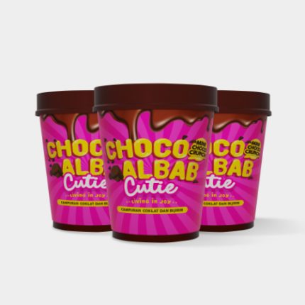 CUTIE MINI CHOCO CRUNCH TUB (3 PCS)