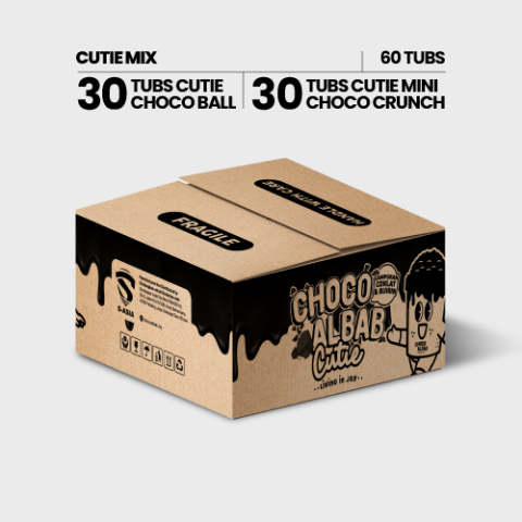 CARTON MIX CUTIE TUB (30 MCC & 30 BALL) CARTON MIX CUTIE TUB (30 MCC & 30 BALL)